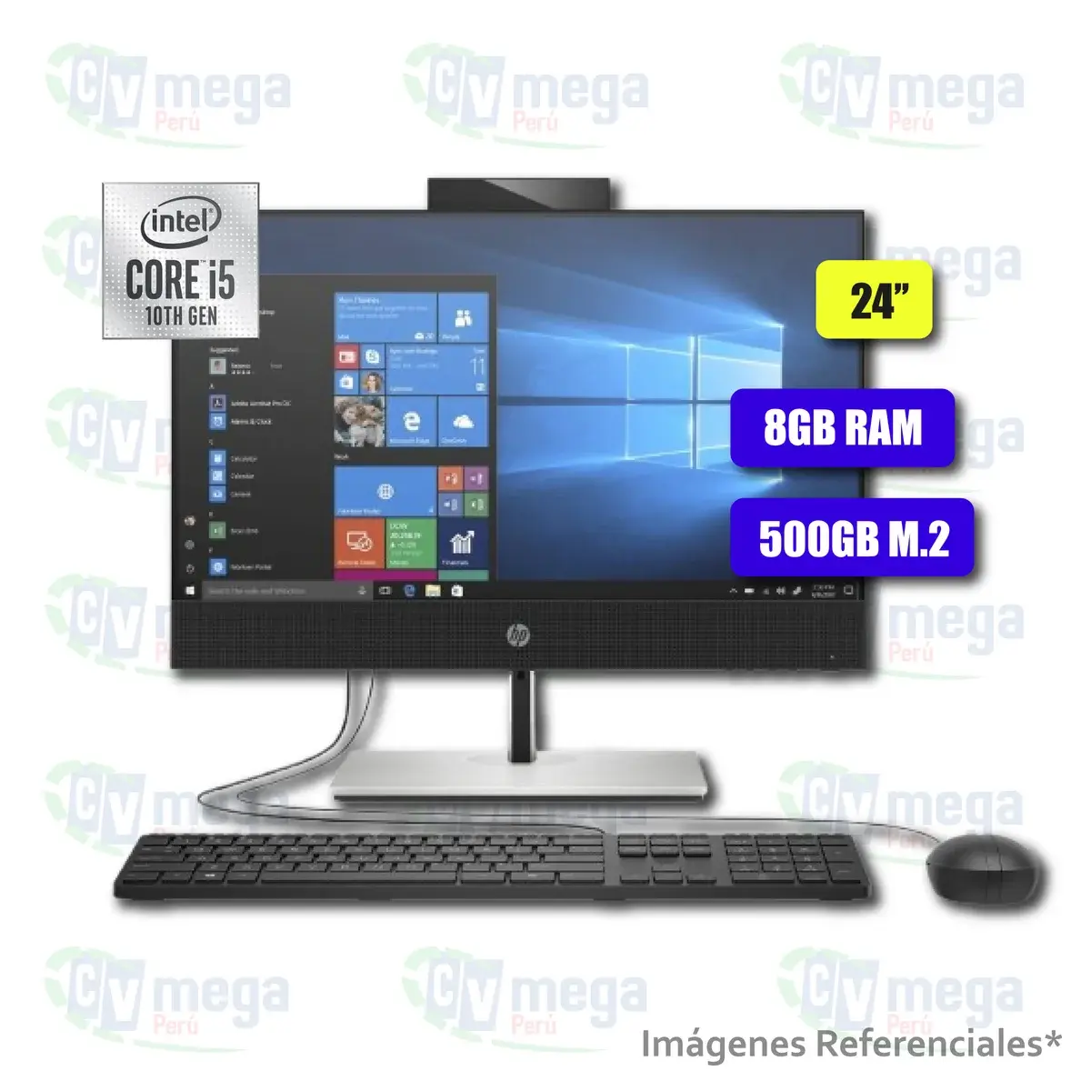 All in One HP ProOne 400 G6 semi nuevo — HP All in One en CVmega Perú