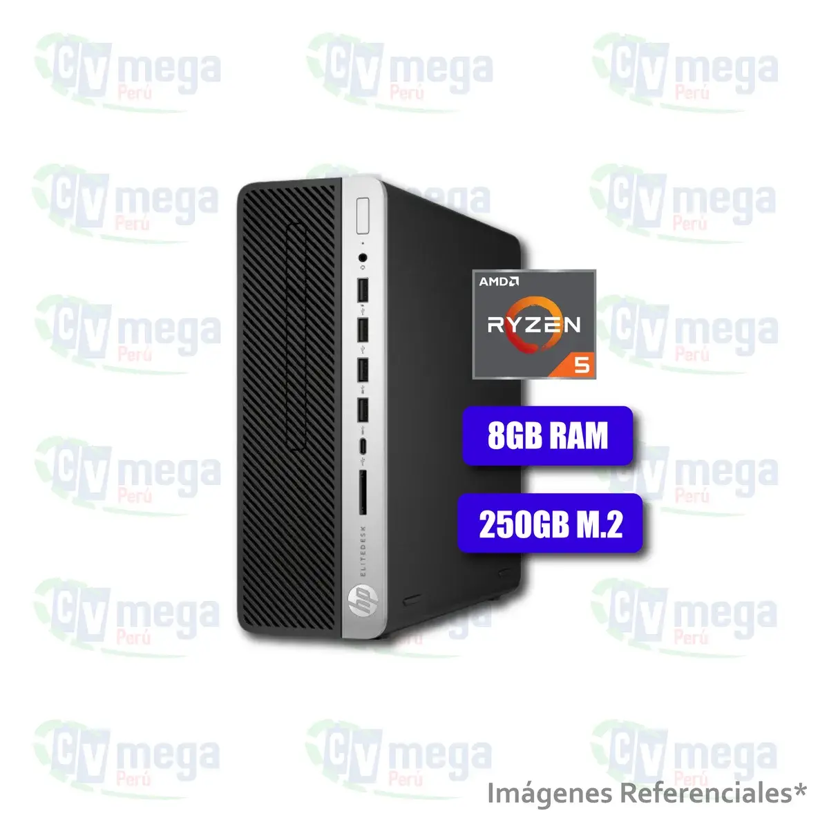 CPU HP EliteDesk 705 G4 semi nuevo — HP CPUs en CVmega Perú