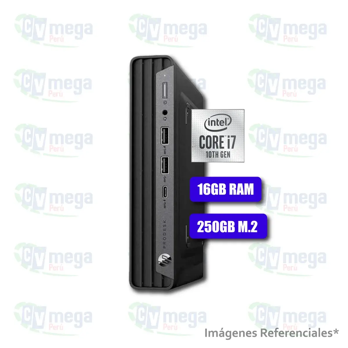 CPU HP Mini Slim 400 G6 semi nuevo — HP Mini PC en CVmega Perú