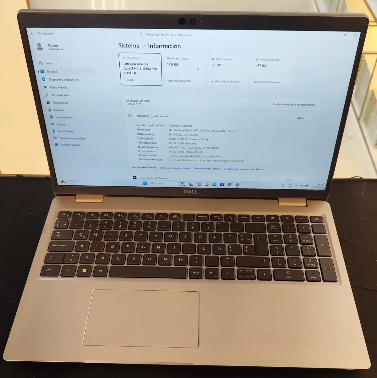 Dell Latitude 5520, imagen 4